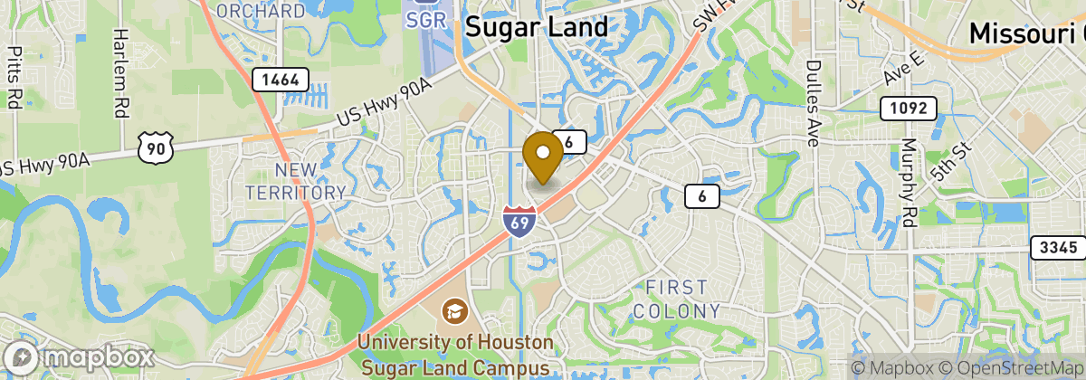 Map location: TPC Houston