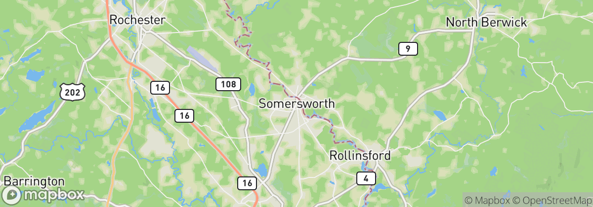 Map: Somersworth, NH
