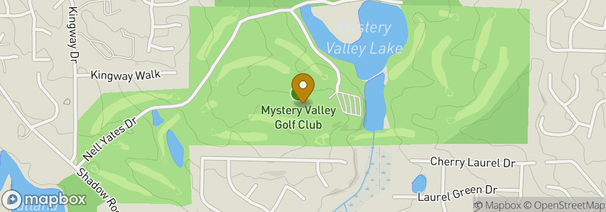 Map location: Mystery Valley Golf Club