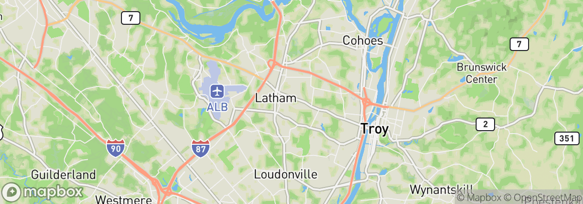 Map: Latham, NY