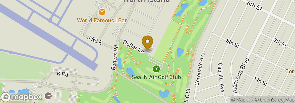 Map location: Sea 'n Air Golf Club
