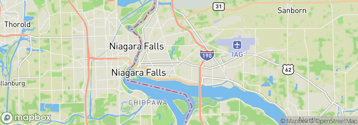 Map: Niagara Falls, NY