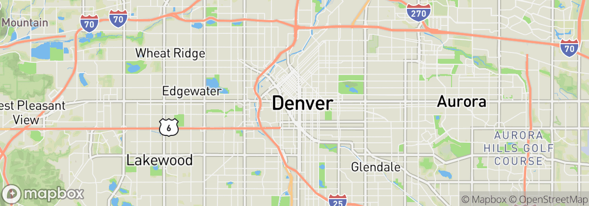 Map: Denver, CO