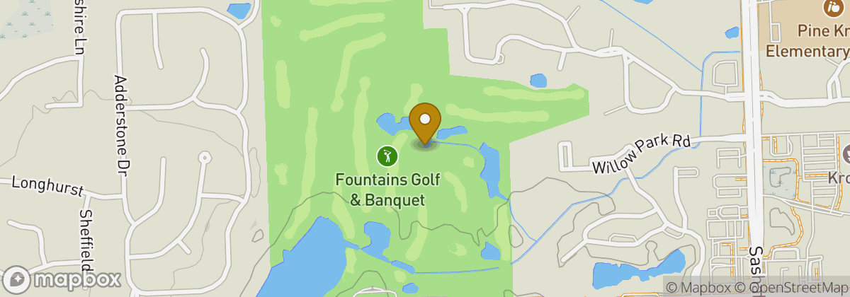 Map location: Fountains Golf & Banquet