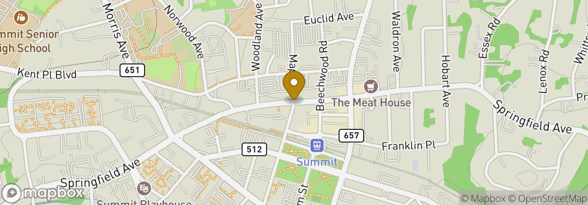 Map location: Canoe Brook Country Club