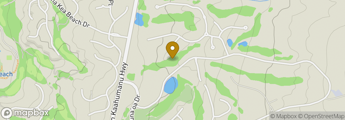 Map location: Hapuna Golf Course