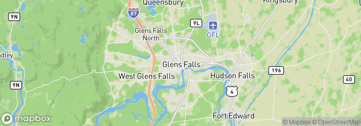 Map: Glens Falls, NY