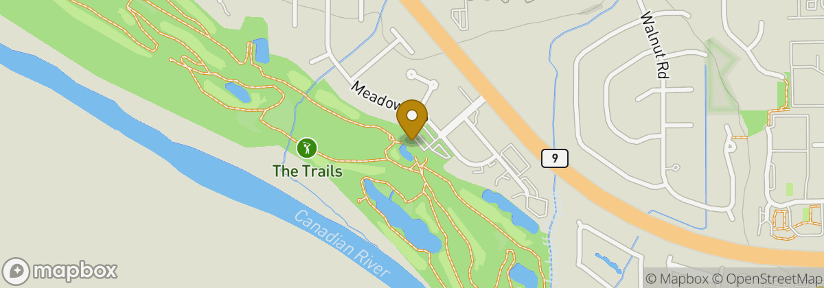 Map location: The Trails Golf Club of Norman