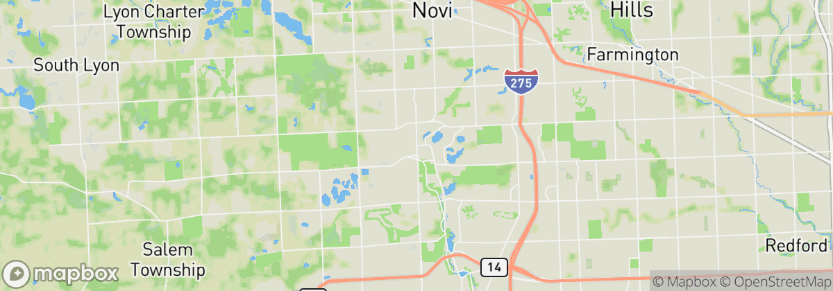 Map: Northville, MI