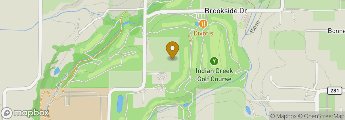 Map location: Indian Creek Golf Course