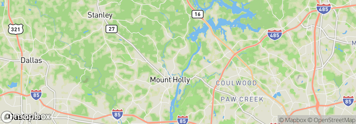 Map: Mount Holly, NC