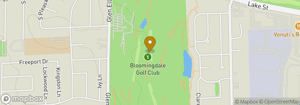Map location: Bloomingdale Golf Club