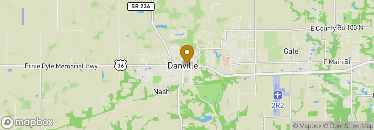 Map location: Danville