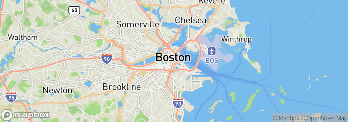 Map: Boston, MA