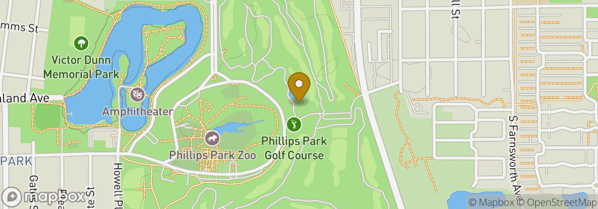 Map location: Phillips Park Golf Course