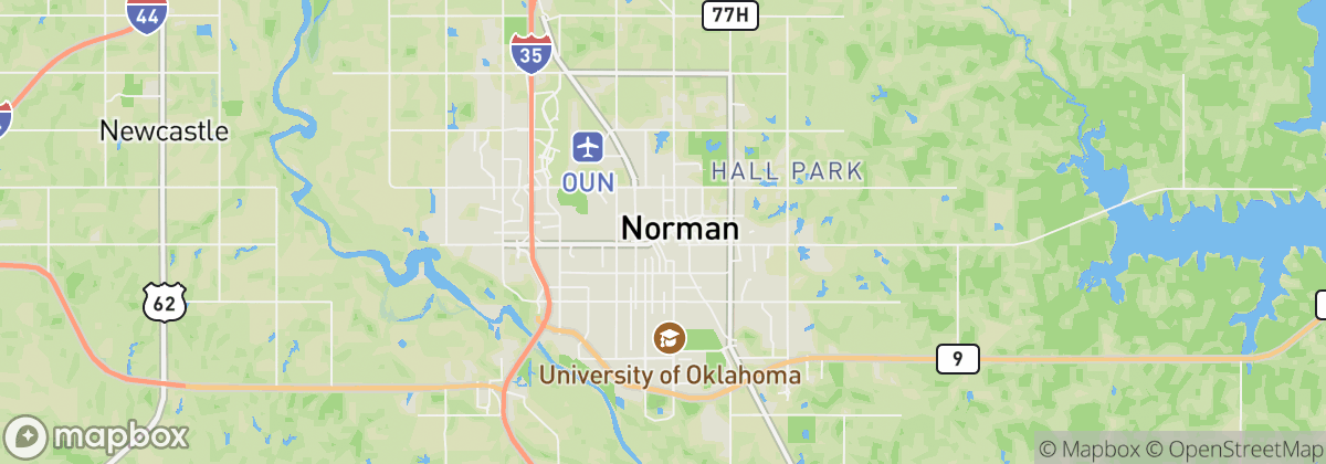 Map: Norman, OK