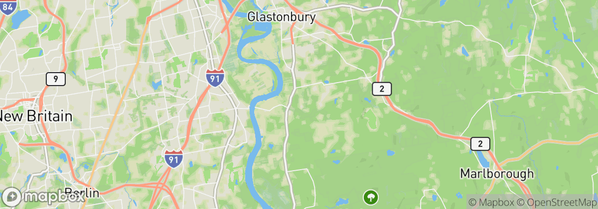 Map: South Glastonbury, CT
