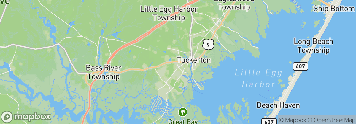 Map: Little Egg Harbor, NJ