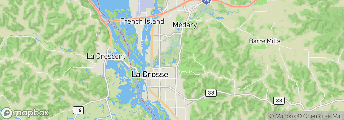 Map: La Crosse, WI