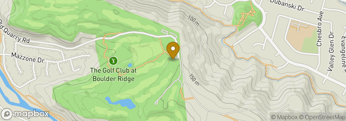 Map location: Boulder Ridge Golf Club