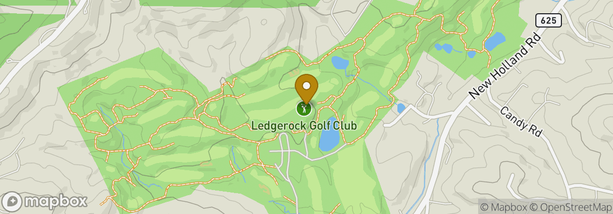 Map location: Ledgerock Golf Club