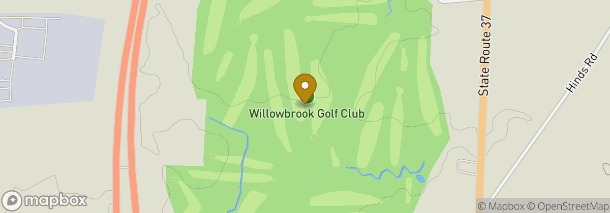 Map location: Willowbrook Golf Club