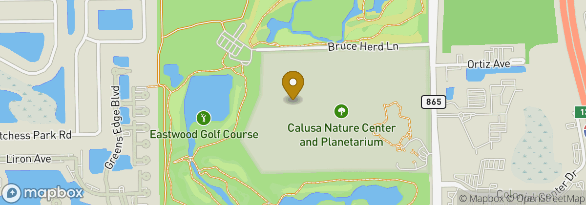 Map location: Eastwood Golf Course