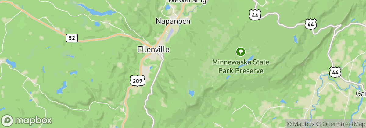Map: Ellenville, NY