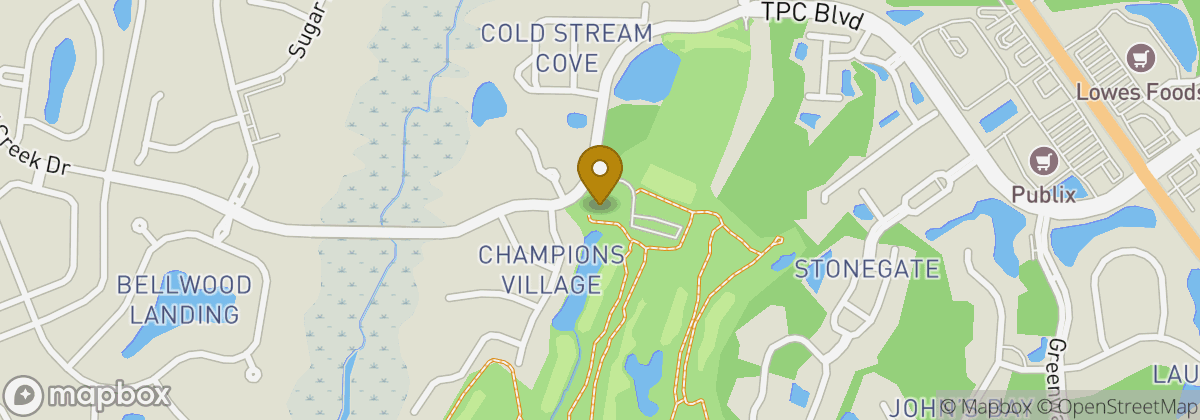 Map location: TPC Myrtle Beach