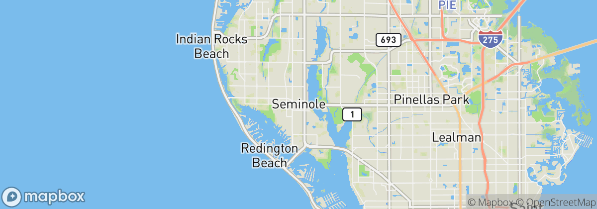 Map: Seminole, FL
