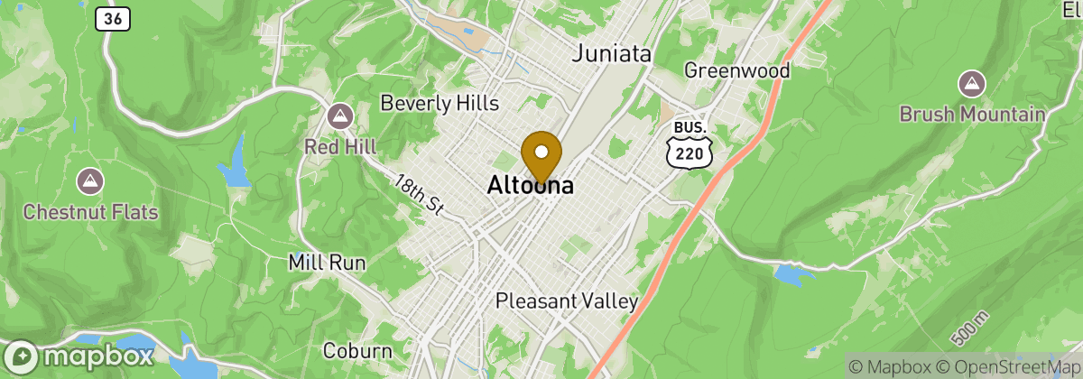 Map location: Park Hills Golf Club
