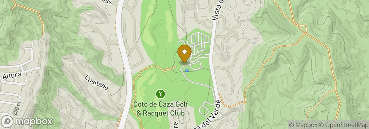 Map location: Coto de Caza Golf & Racquet Club