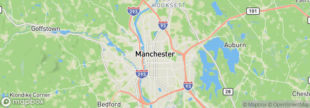 Map: Manchester, NH