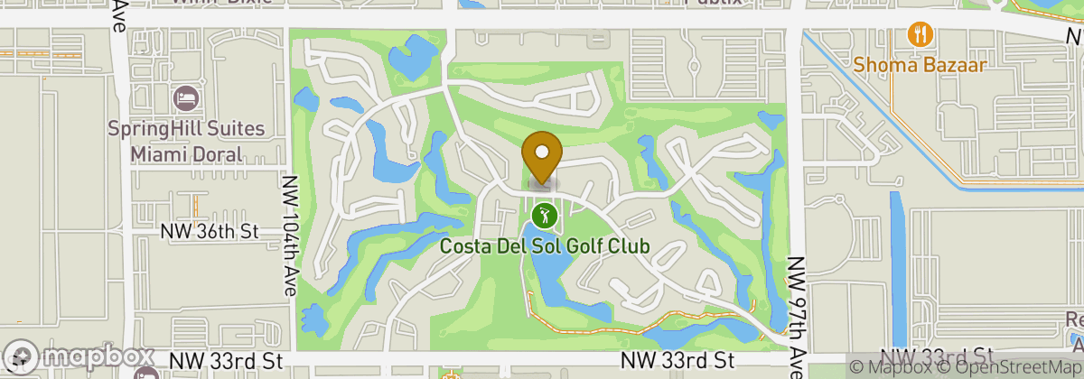 Map location: Costa Del Sol Golf Club