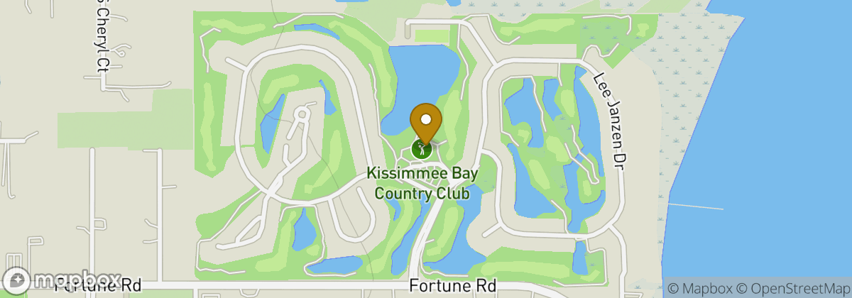 Map location: Kissimmee Bay Country Club