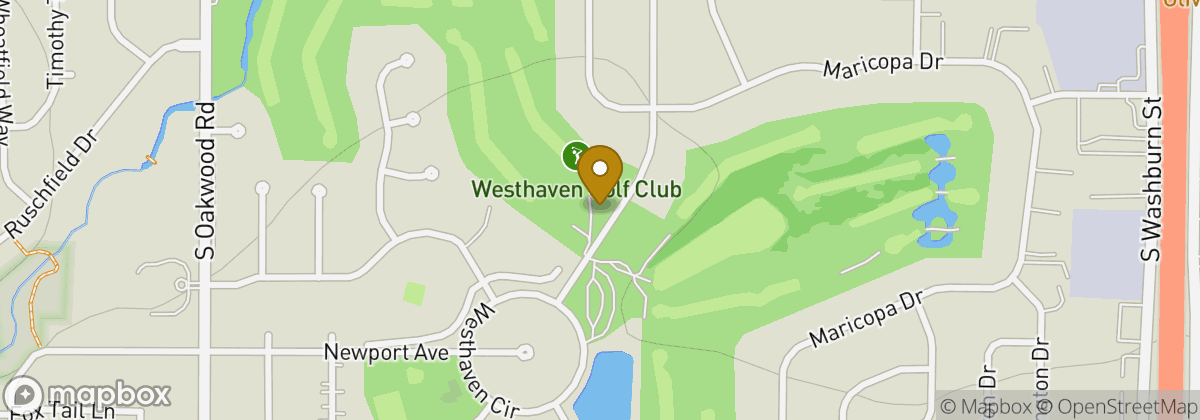 Map location: Westhaven Golf Club