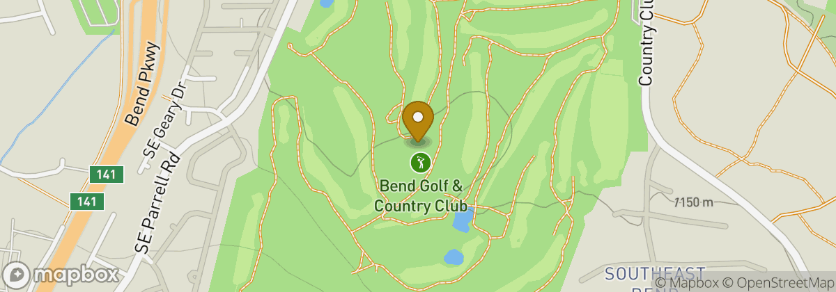 Map location: Bend Golf & Country Club