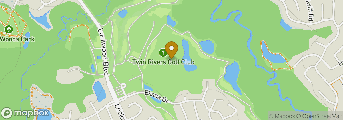 Map location: Twin Rivers Golf Club