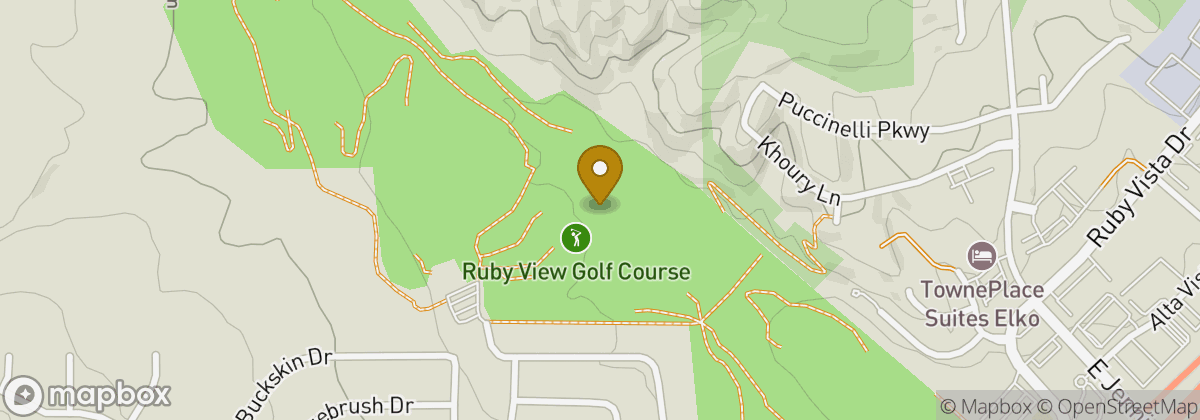 Map location: Ruby View Golf Course
