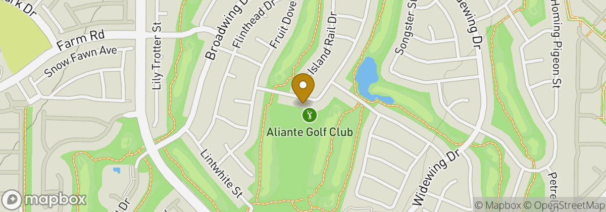 Map location: Aliante Golf Club