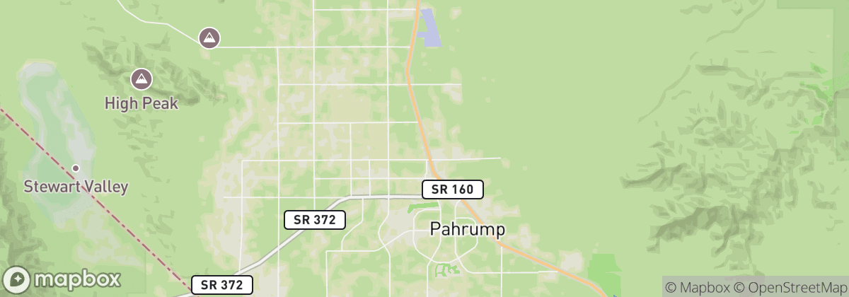 Map: Pahrump, NV