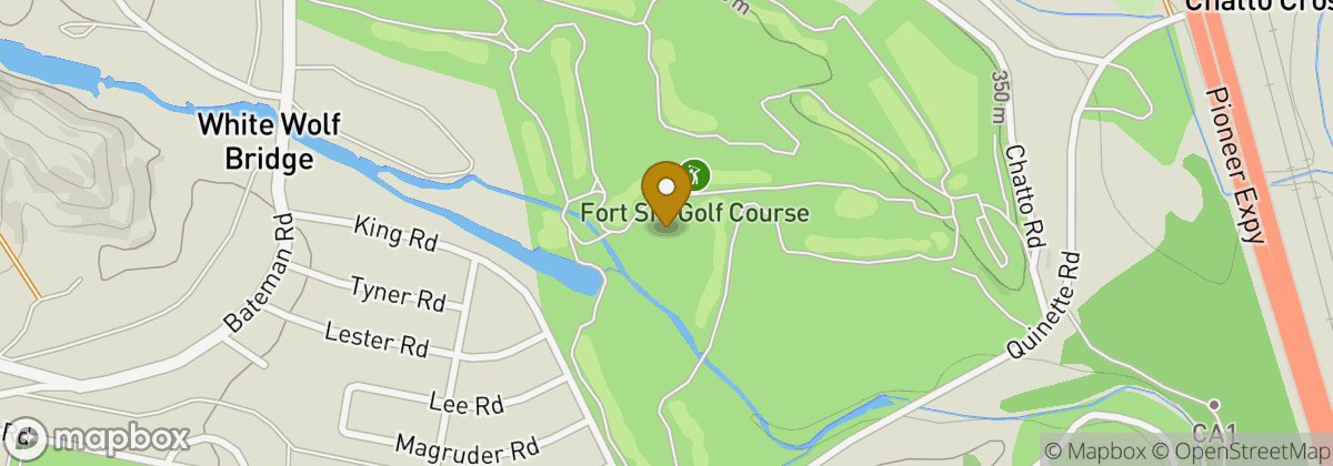 Map location: Fort Sill Golf Course