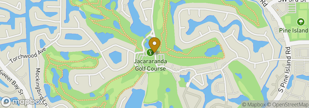 Map location: Jacararanda Golf Course