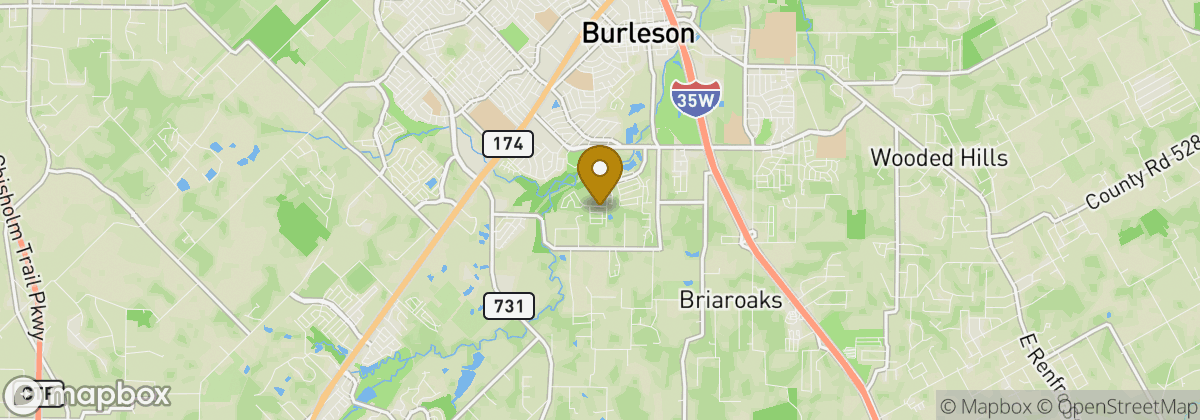 Map location: Southern Oaks Golf Course