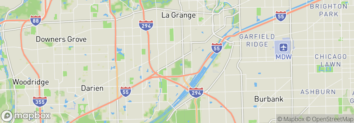 Map: Countryside, IL