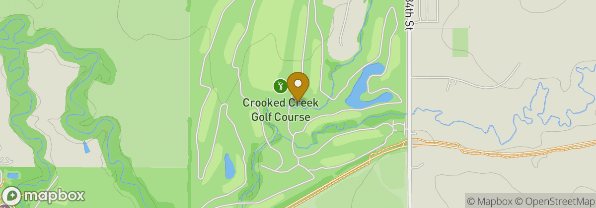 Map location: Crooked Creek Golf Course