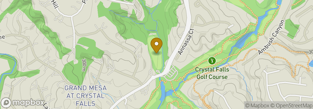 Map location: Crystal Falls Golf Course