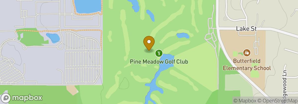 Map location: Pine Meadow Golf Club