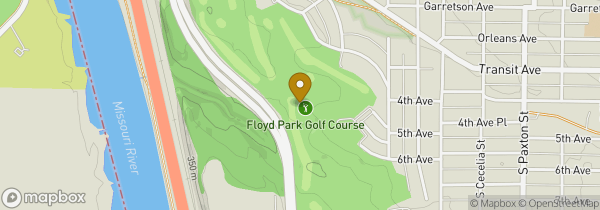 Map location: Floyd Park Golf Course