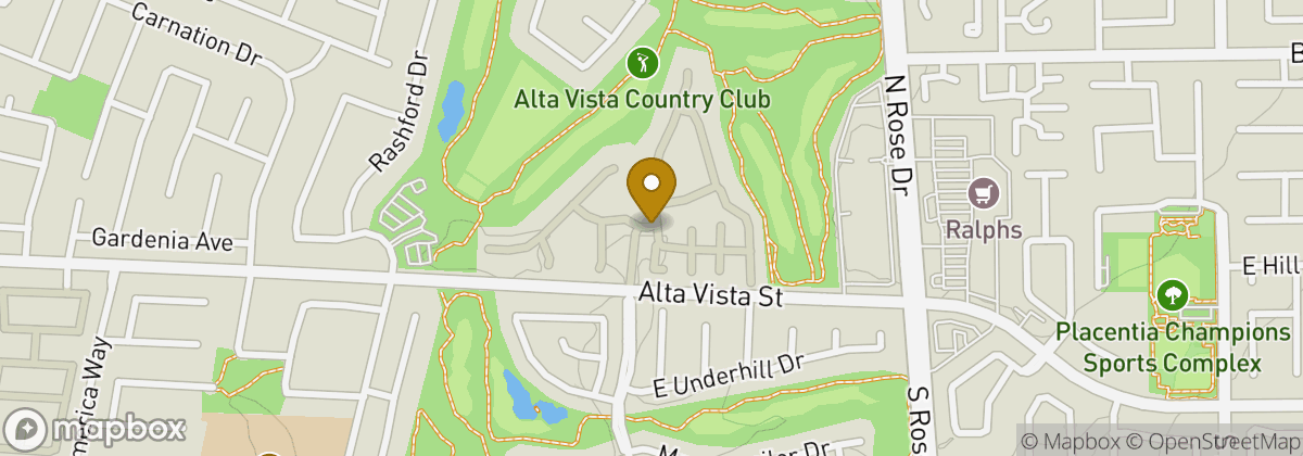 Map location: Alta Vista Country Club